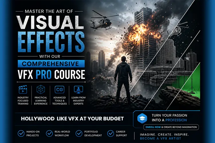 Master the Art of Visual Effects with Our Comprehensive VFX Pro Course