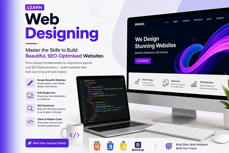 Learn Web Designing: Master the Skills to Build Beautiful, SEO-Optimized Websites